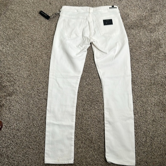 Citizens of humanity ARIELLE white med rise slim jeans size 28new - Picture 14 of 15